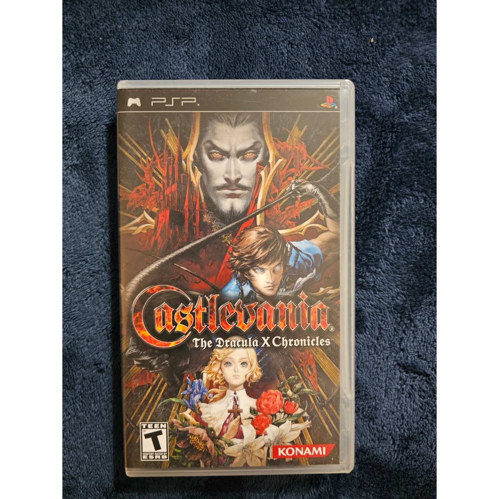 Castlevania The Dracula X Chronicles Sony PSP CIB Konami Rondo of Blood SOTN